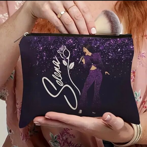 SELENA Toiletry Makeup Canvas Bag - Picture 6 of 6
